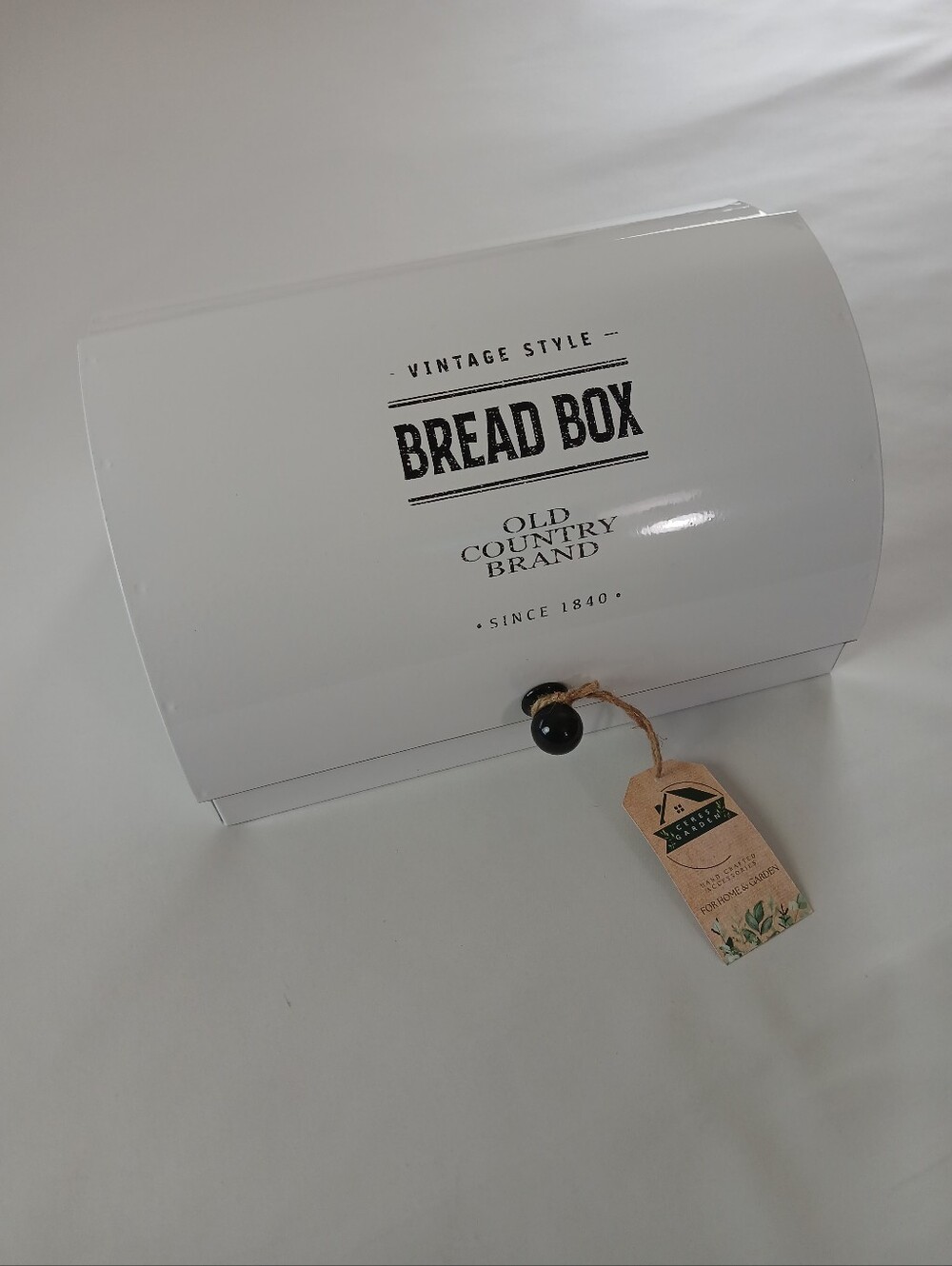 New Ceres Garden Metal Bread Box